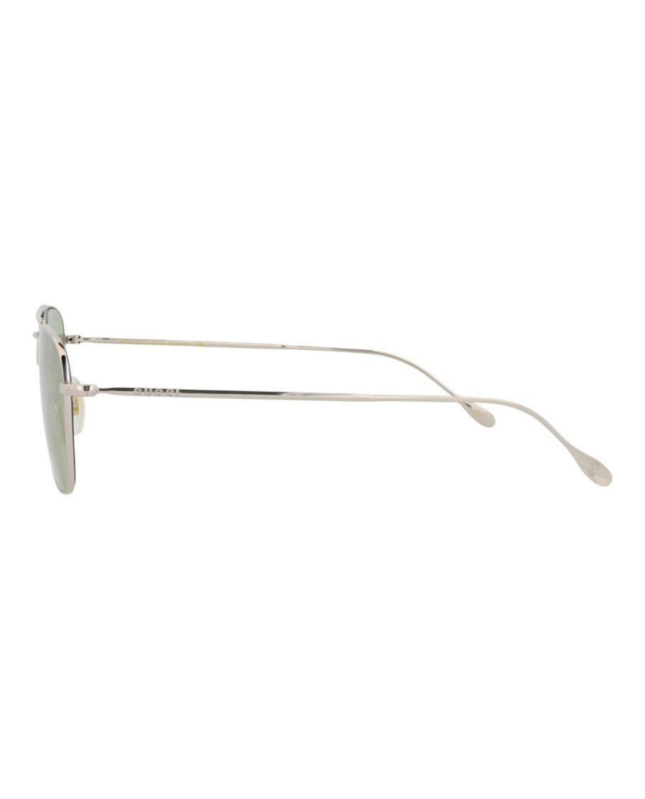 Gucci Square-Frame Metal Sunglasses