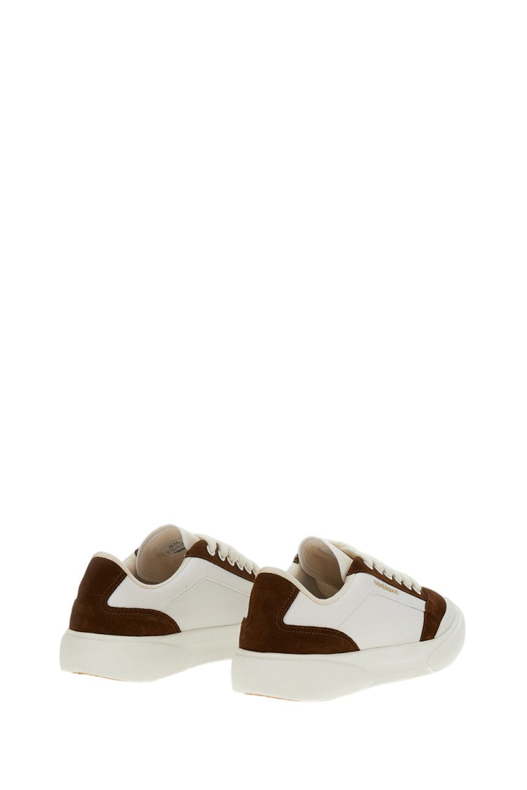 Casablanca White Del Mar Suede Sneakers