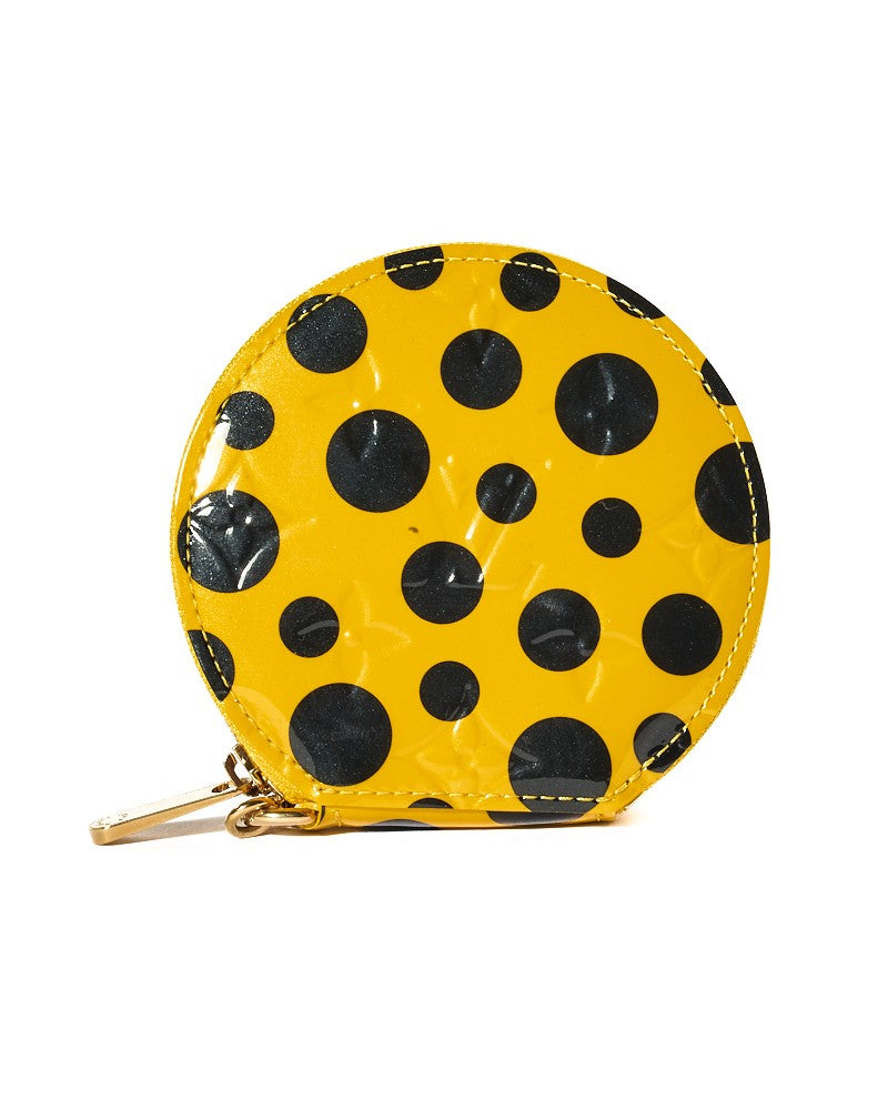 Louis Vuitton Glossy Yellow Patent Coin Purse