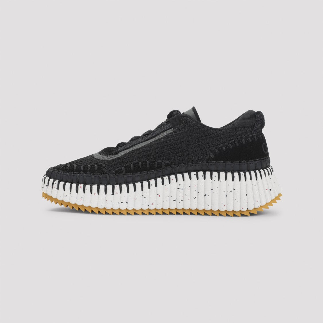 Chloé Black Nama Sneakers In Lower-Impact Mesh