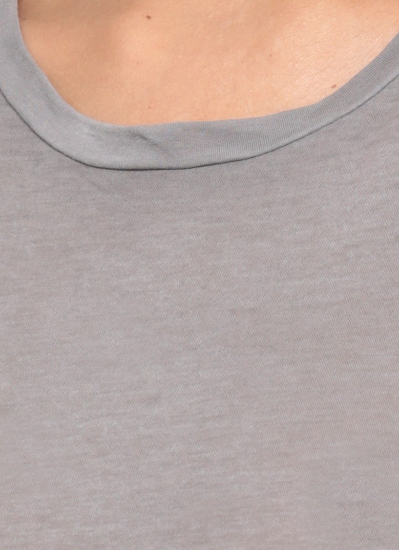Avant Toi Slate Round Neck Cotton Tank Top