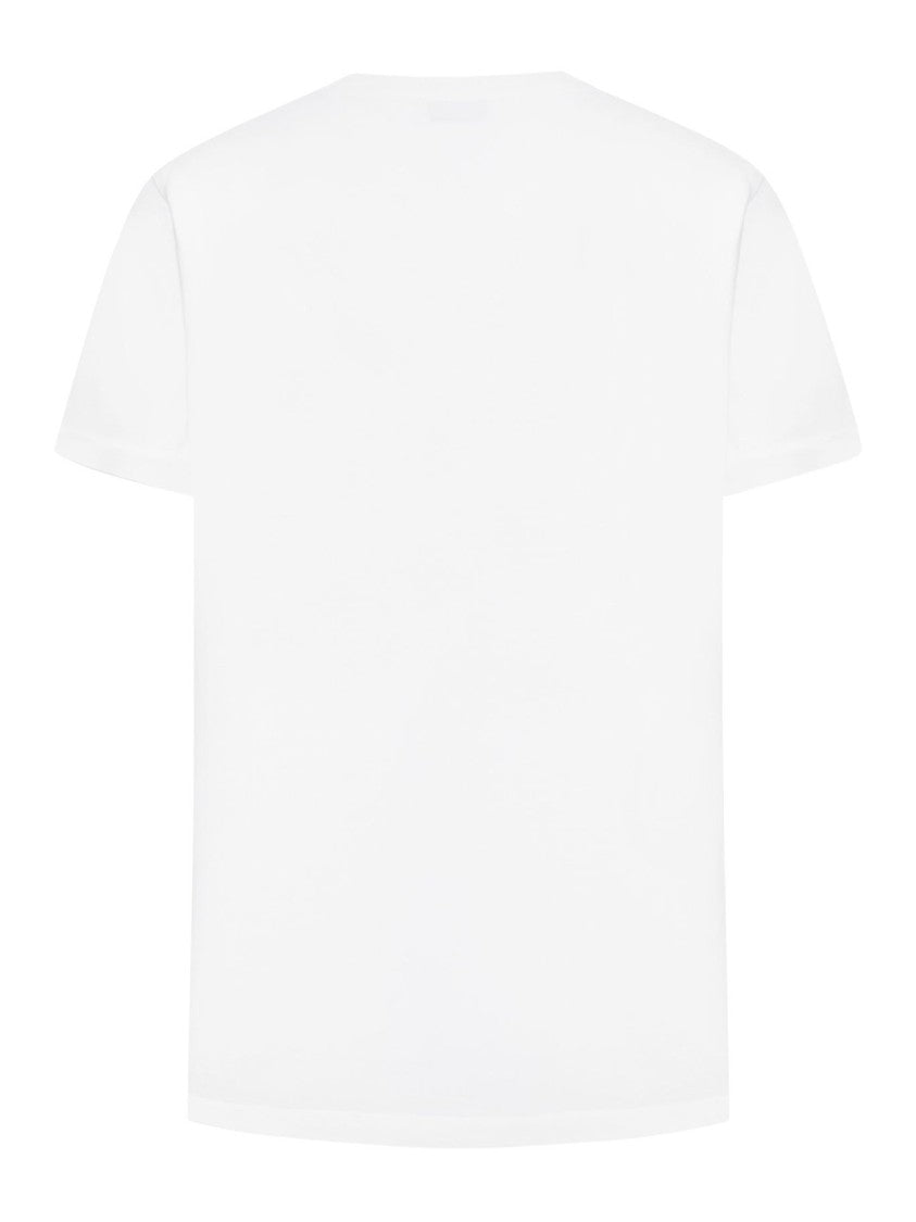 Off-White Minimalist White Off-White T-Shirt With Crew Neckline