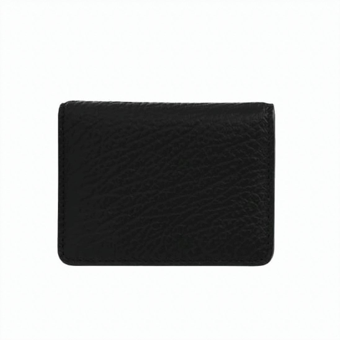Maison Margiela Textured Calf Leather Keyring Wallet With Numeric Logo