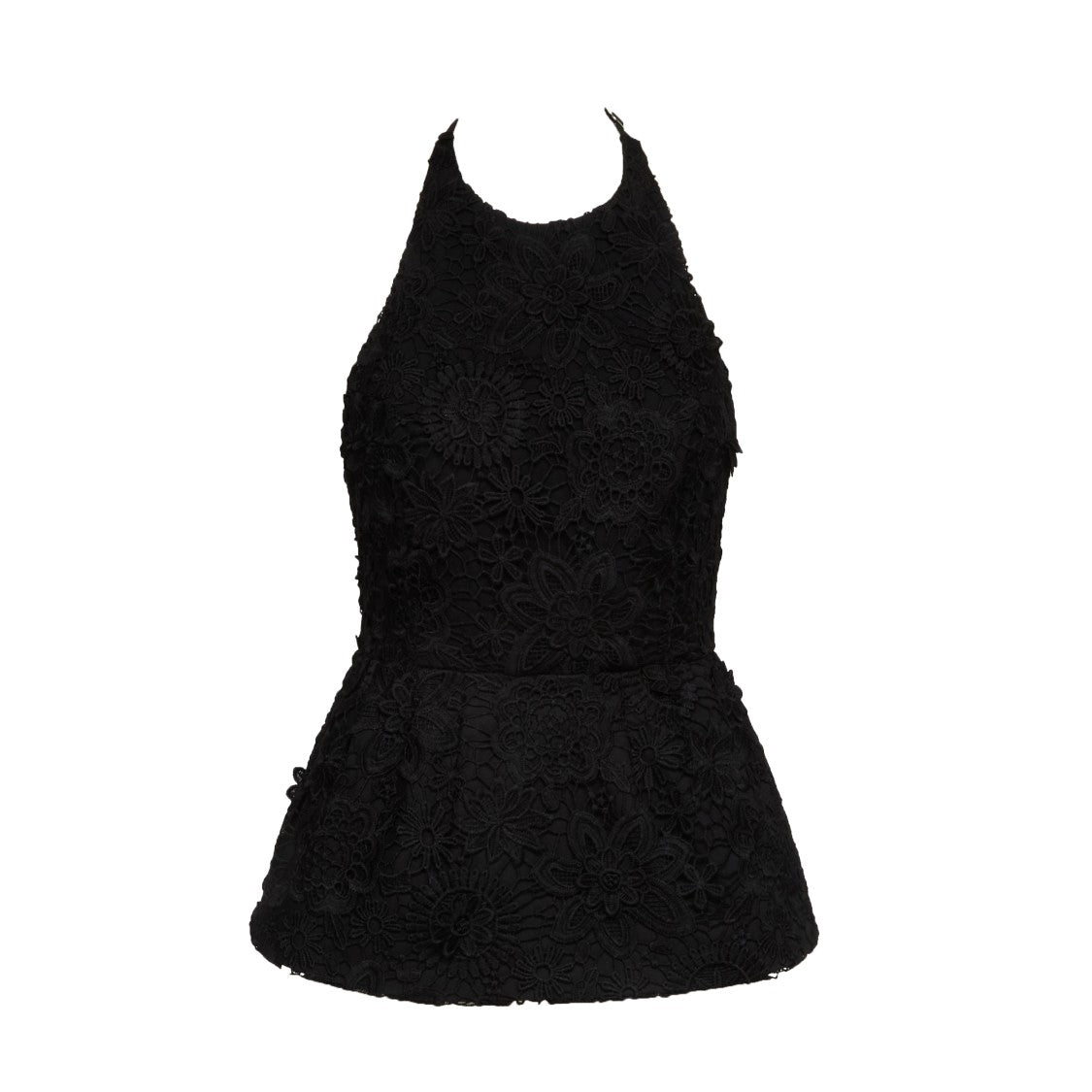 Essentiel Antwerp Jarot Smock Peplum Halter Top