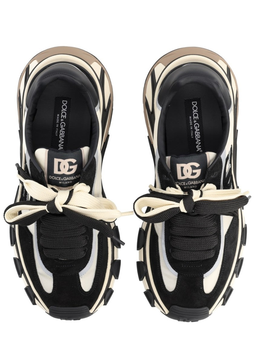 Dolce & Gabbana Dg Country Road Layered Panels Sneakers