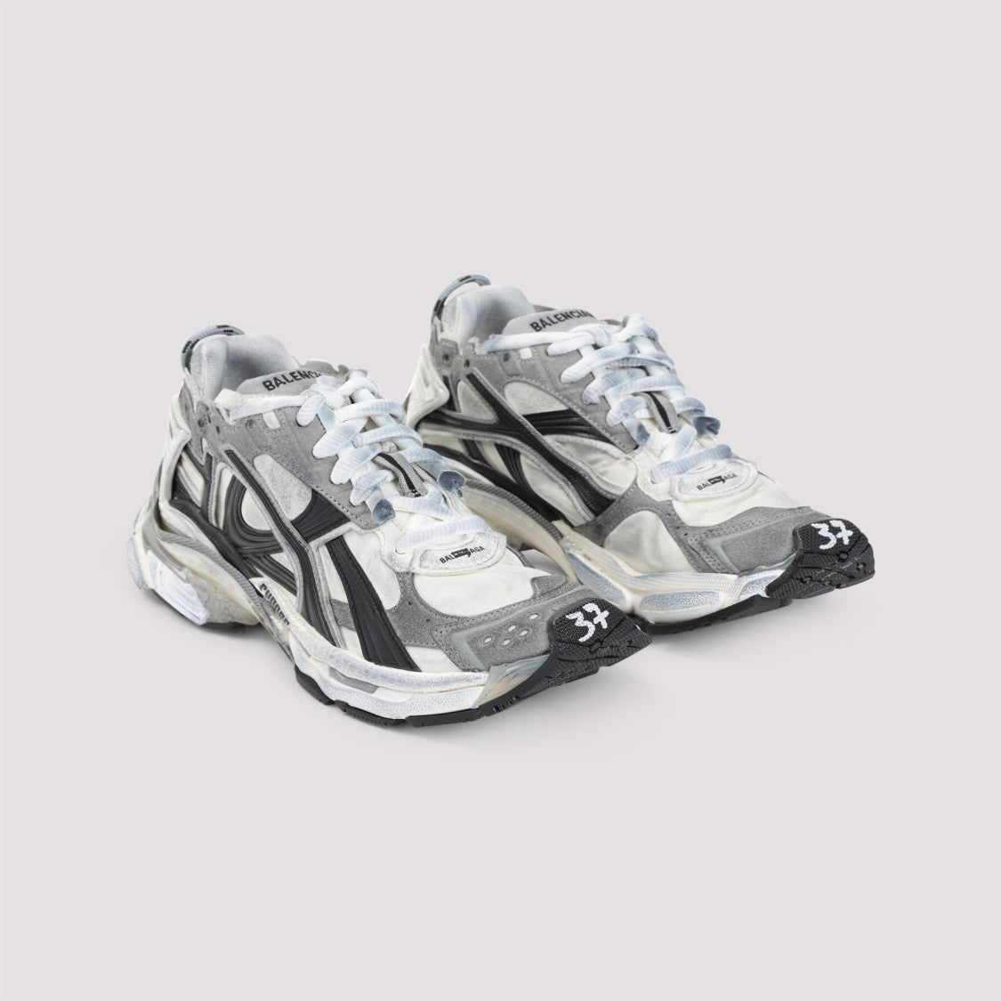 Balenciaga Multicolor Sneakers With Chunky Sole