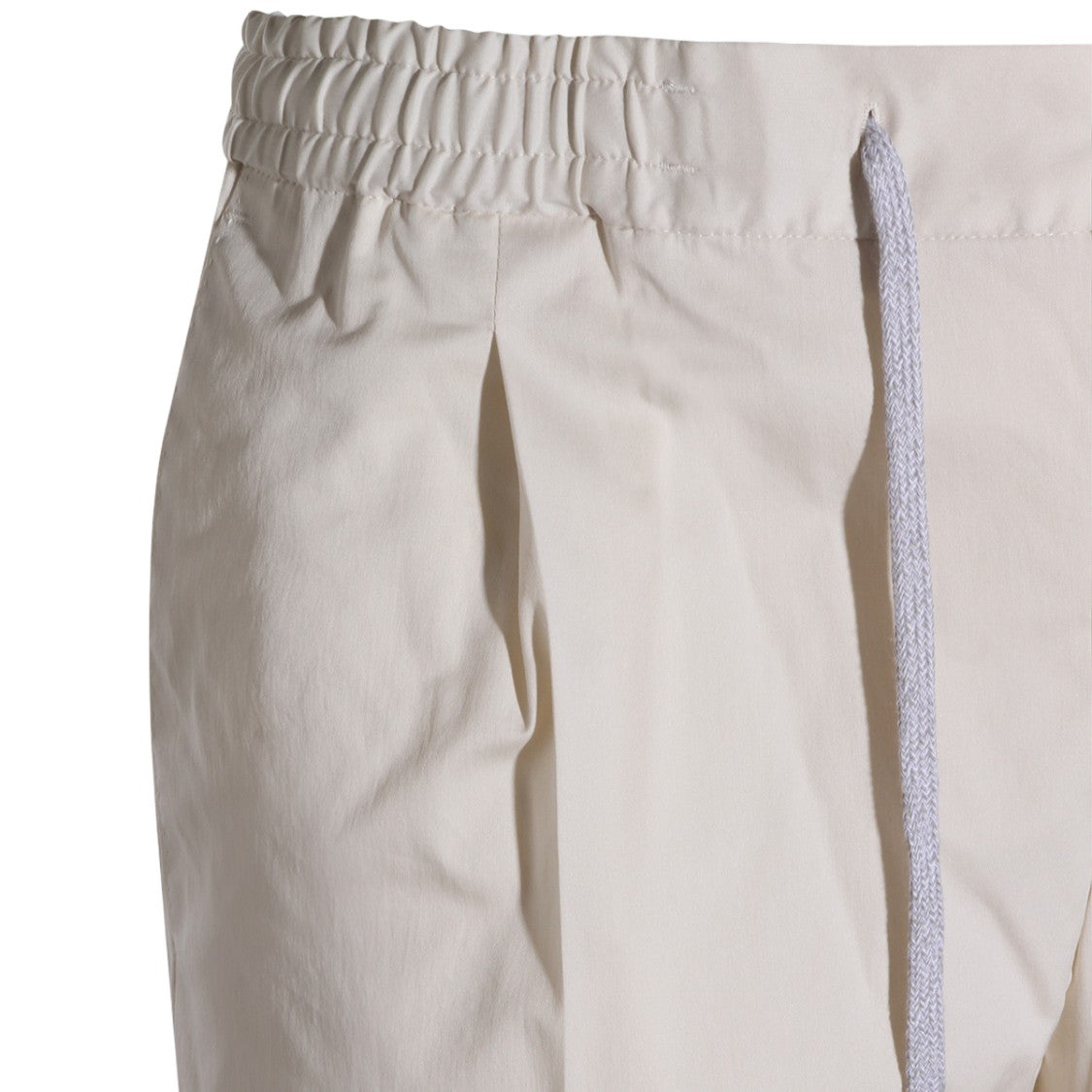 Pt Torino Straight-Leg White Trousers With Minimalism