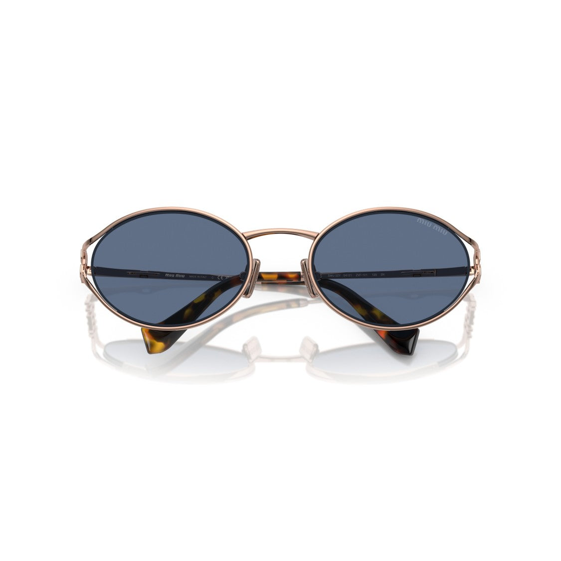 Miu Miu 0Mu 52Ys Oval Sunglasses