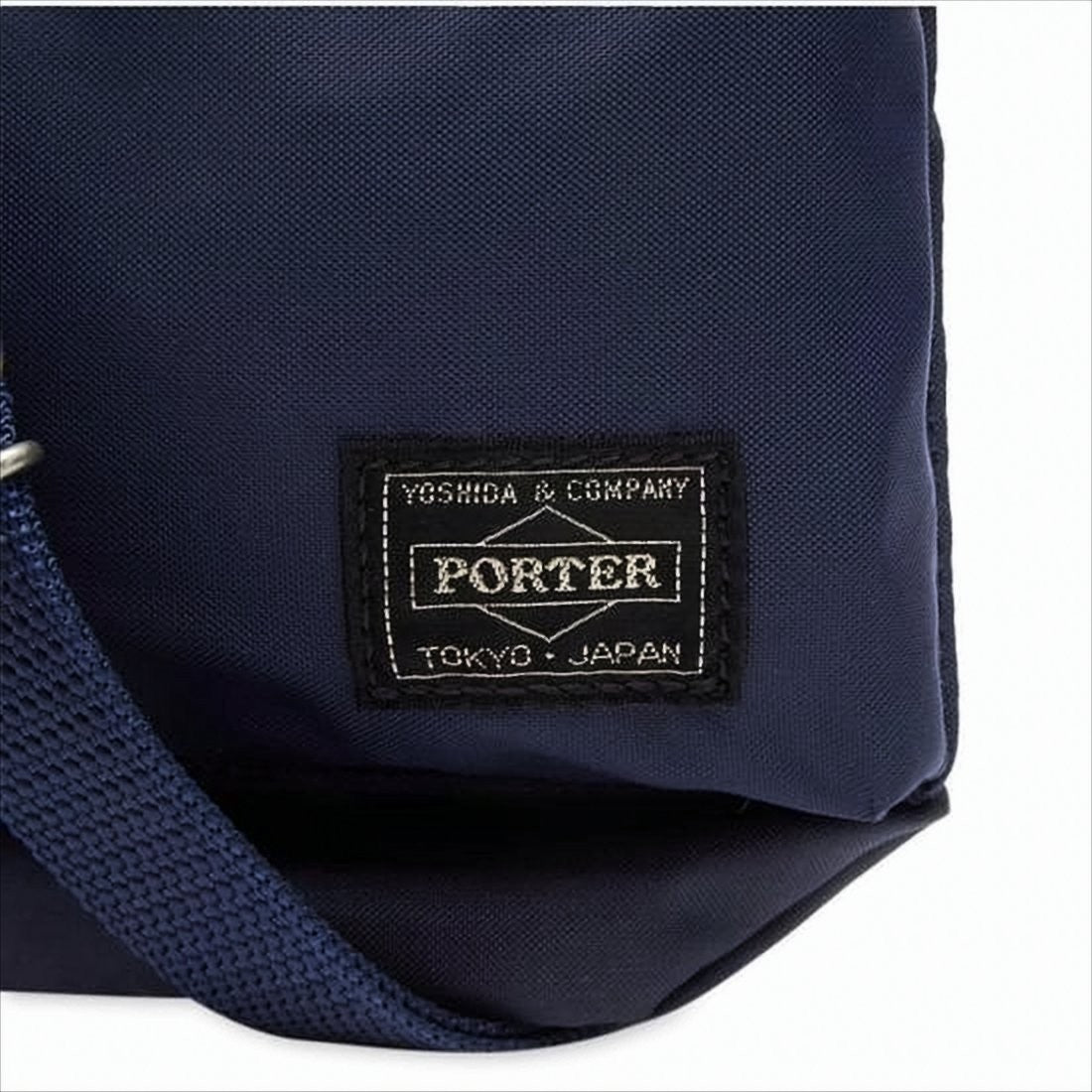 Porter Rectangular Crossbody Bag With Durable Fabric And Adjustable Strap