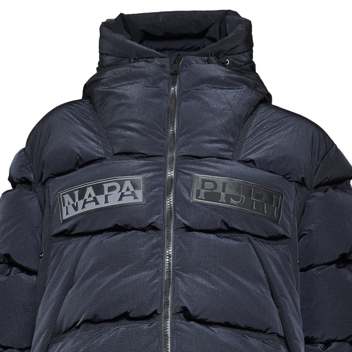 Napapijri Hyper Puffer Down Jacket - Black Nylon
