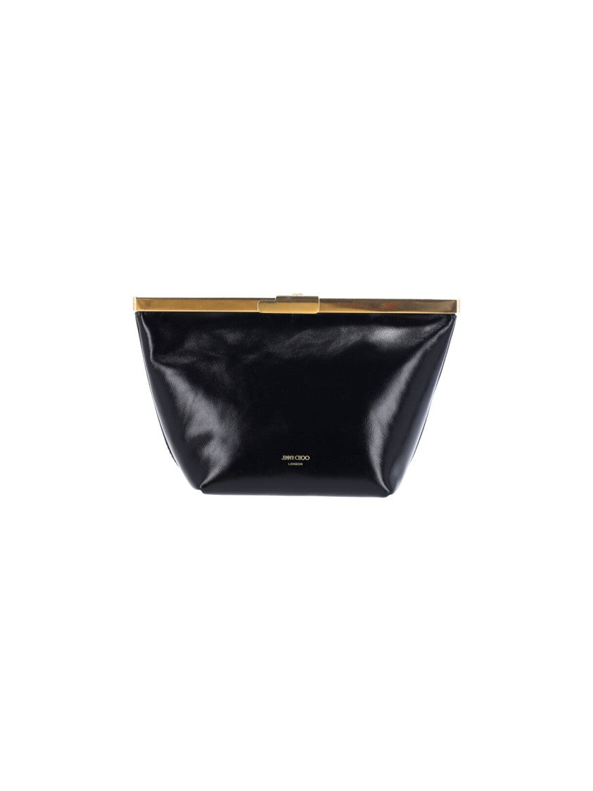 Jimmy Choo "Ganache" Pouch Black