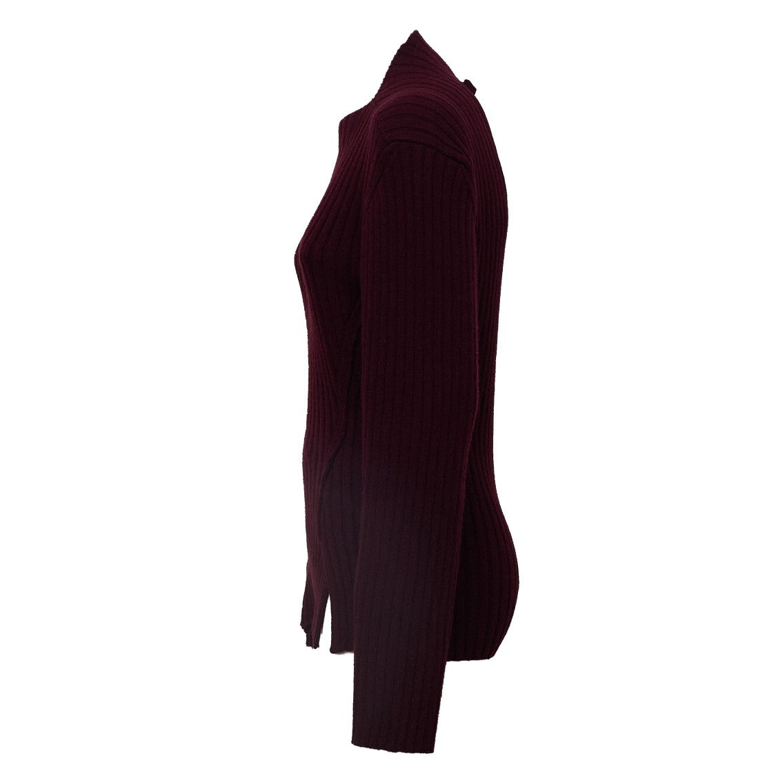 Victoria Beckham Vb Cashmere-Blend Ribbed Turtleneck Sweater
