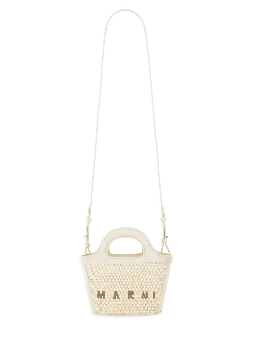 Marni Tropicalia Cotton Woven Micro Bag