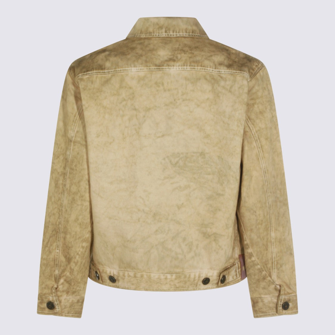 Vivienne Westwood Vintage-Inspired Washed Beige Jacket With Classic Collar