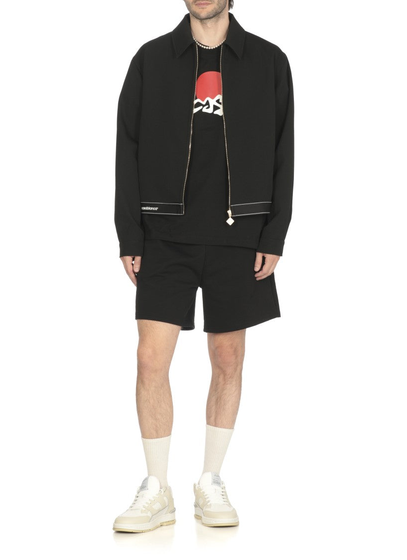 Casablanca Montagne White Snow T-Shirt