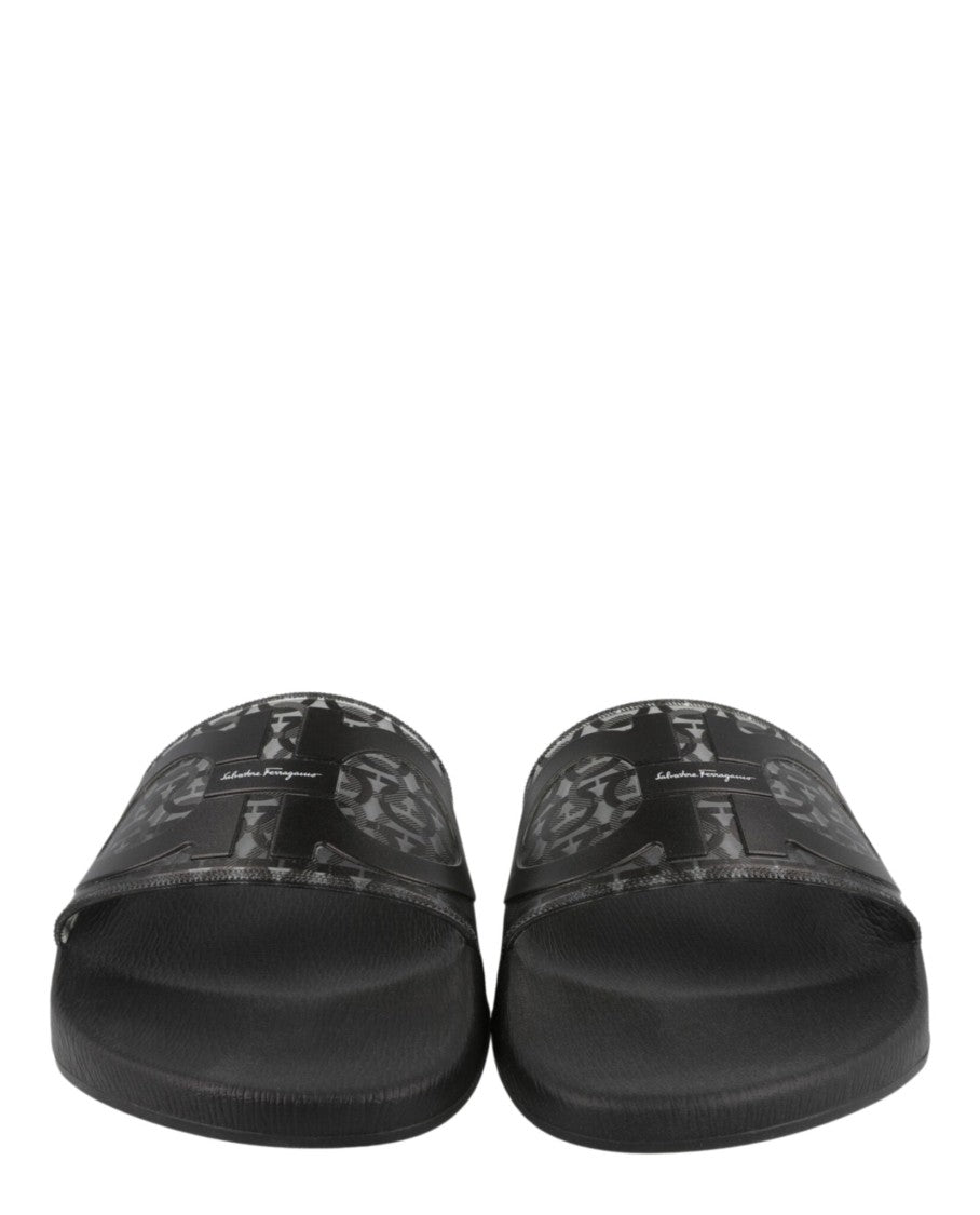 Ferragamo Groove 5 Slides