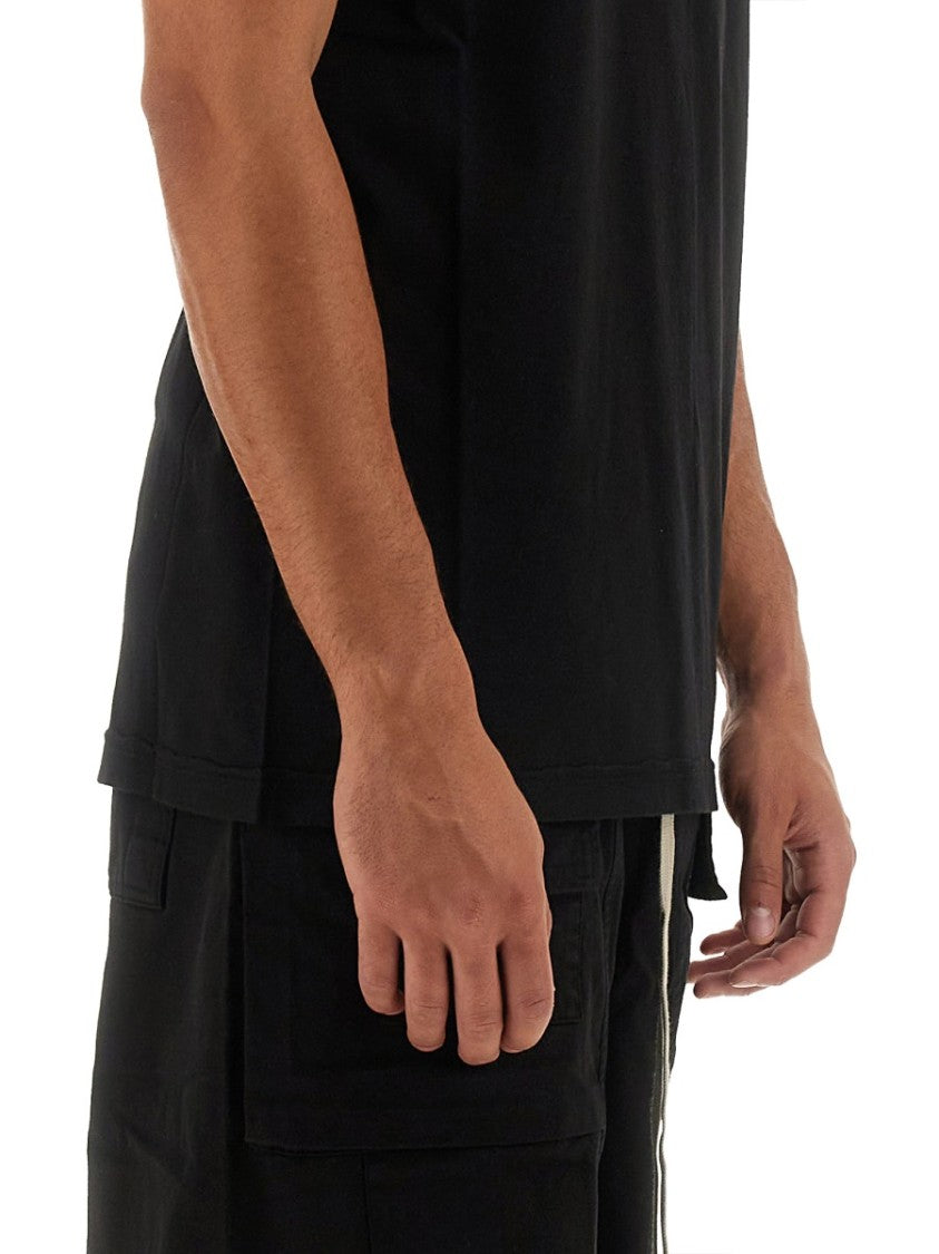 Drkshdw By Rick Owens Minimalist Black Regular Fit T-Shirt