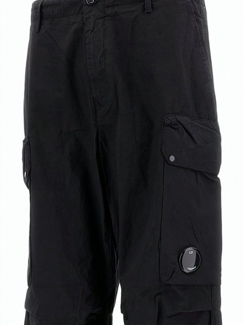 C.P. Company Cargo-Style Straight-Leg Pants With Adjustable Drawstrings