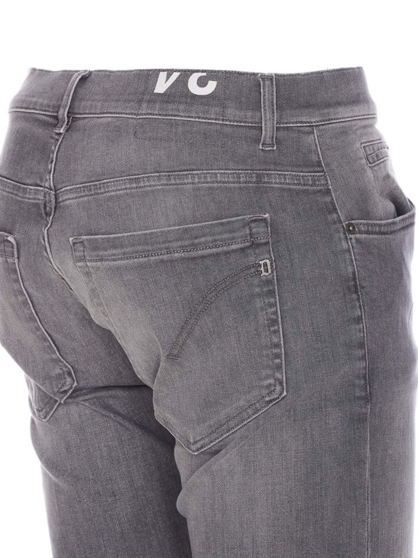 Dondup Slim-Fit Gray Denim Jeans