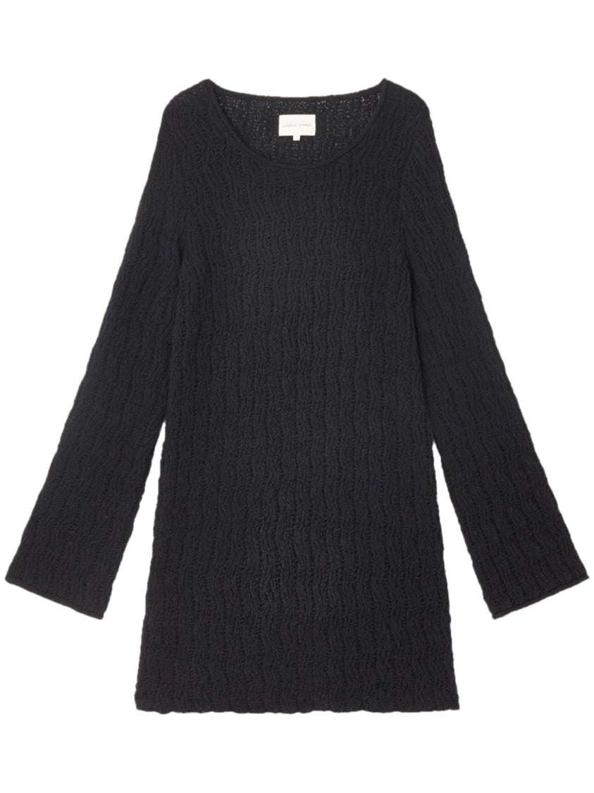 Loulou Studio Textured Knit Dress With Relaxed Fit
