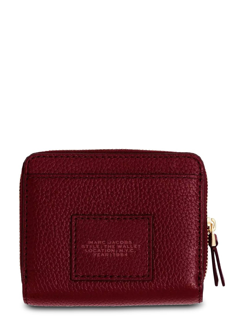 Marc Jacobs Textured Leather Mini Compact Wallet