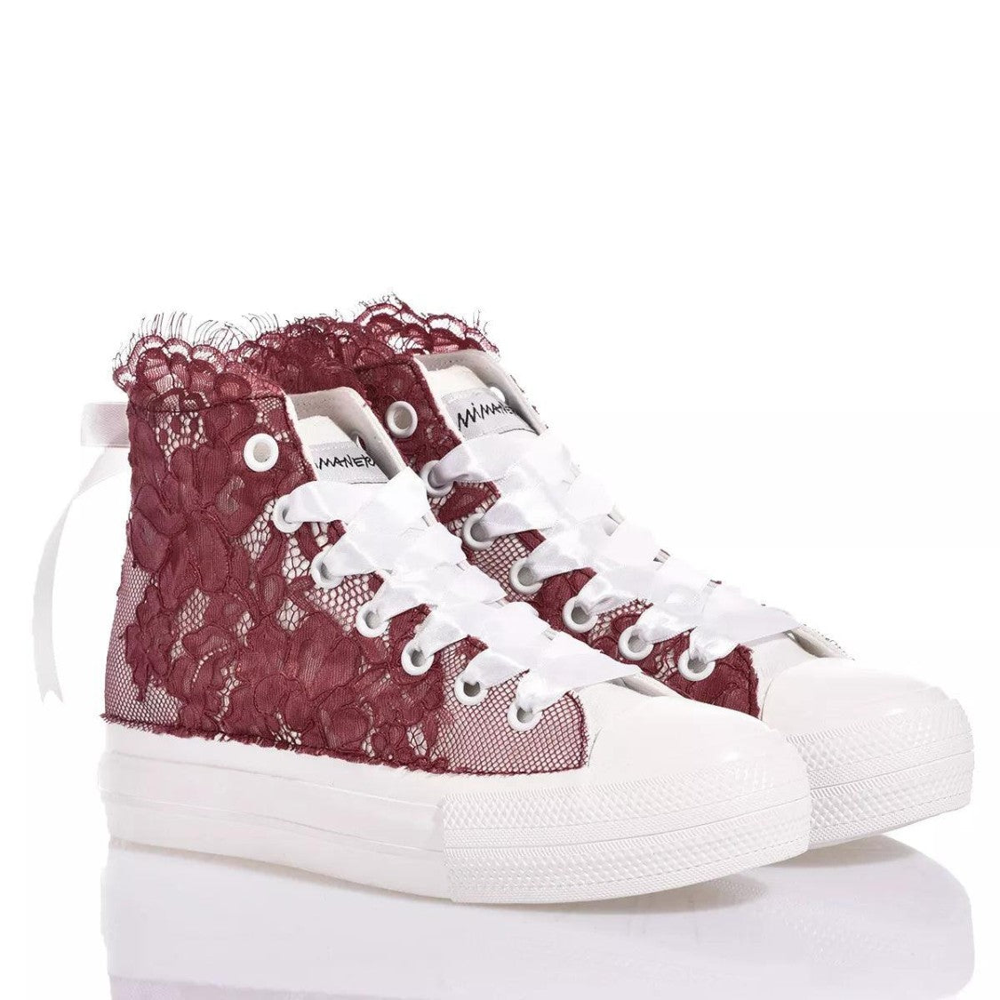 Mimanera Airlines Platform Red Amabel Sneakers