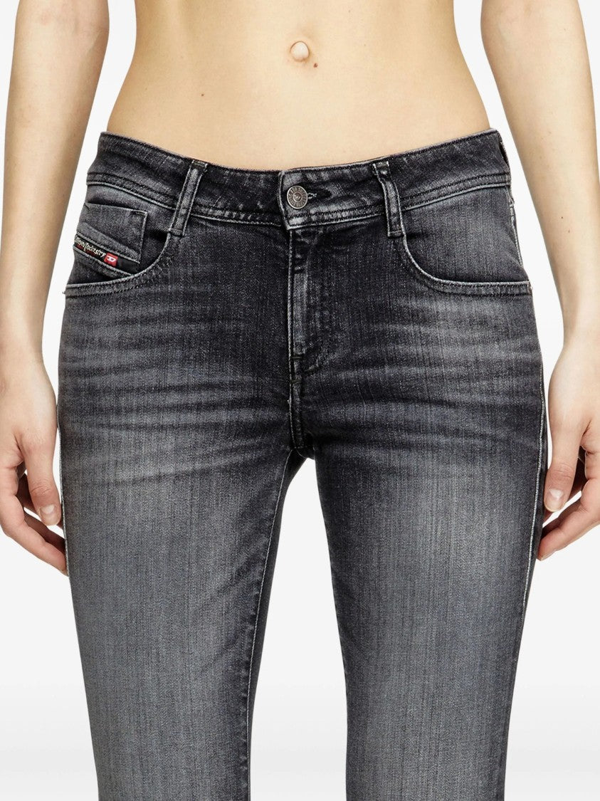 Diesel Black 1969 D Ebbey Flared Jeans