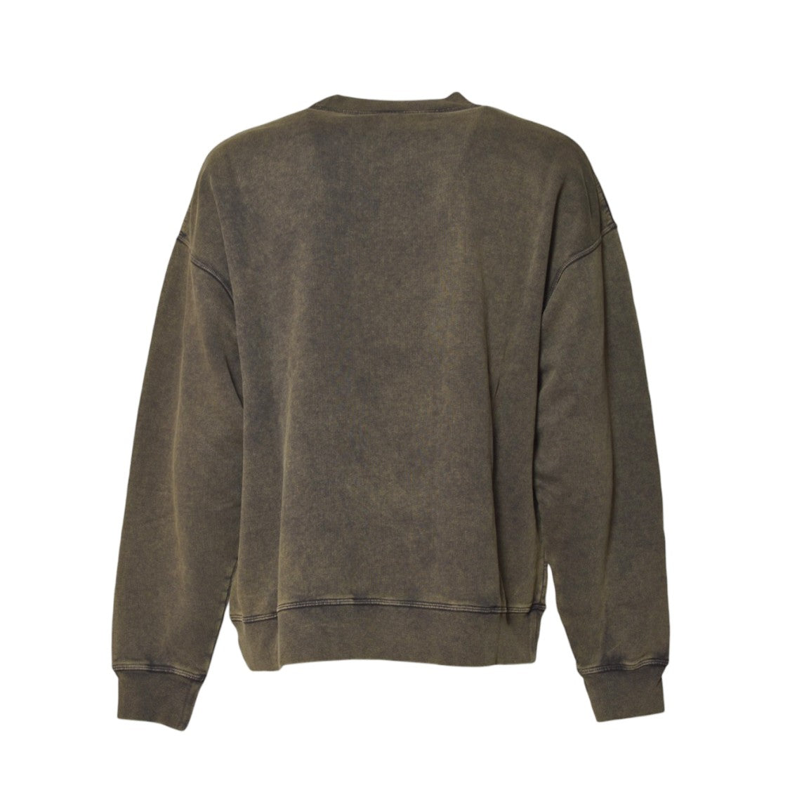 Dsquared2 Vintage Brown Relaxed Fit Sweater With Embossed Logo