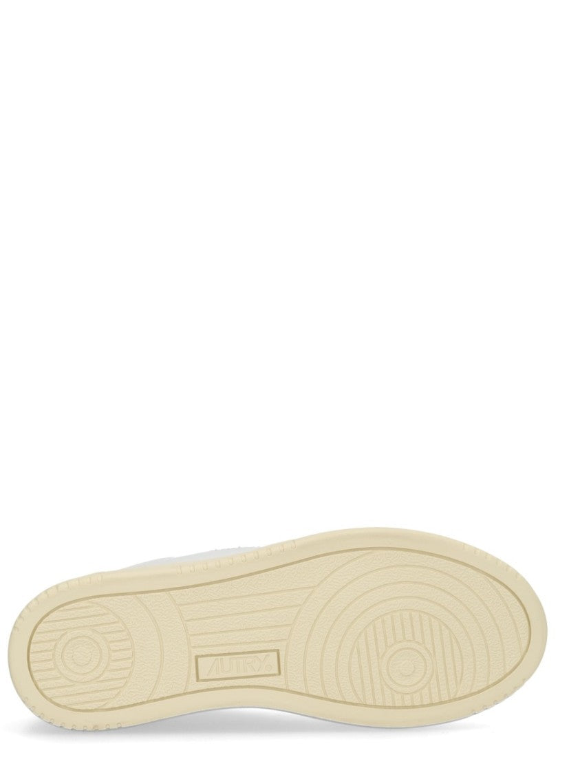 Autry Medalist Low Smooth Leather Suede Sneakers