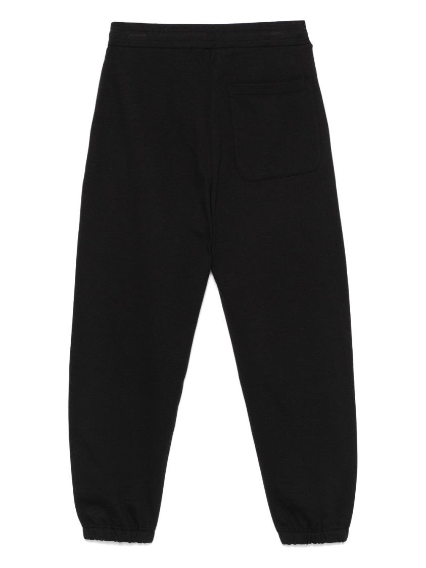 Msgm Relaxed Fit Black Trousers