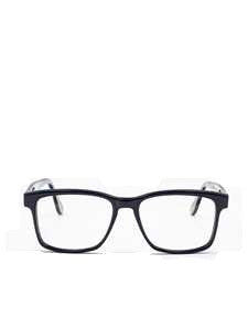 Moli@Limo Rectangular Blue Acetate Optical Frames With Dual Material Construction