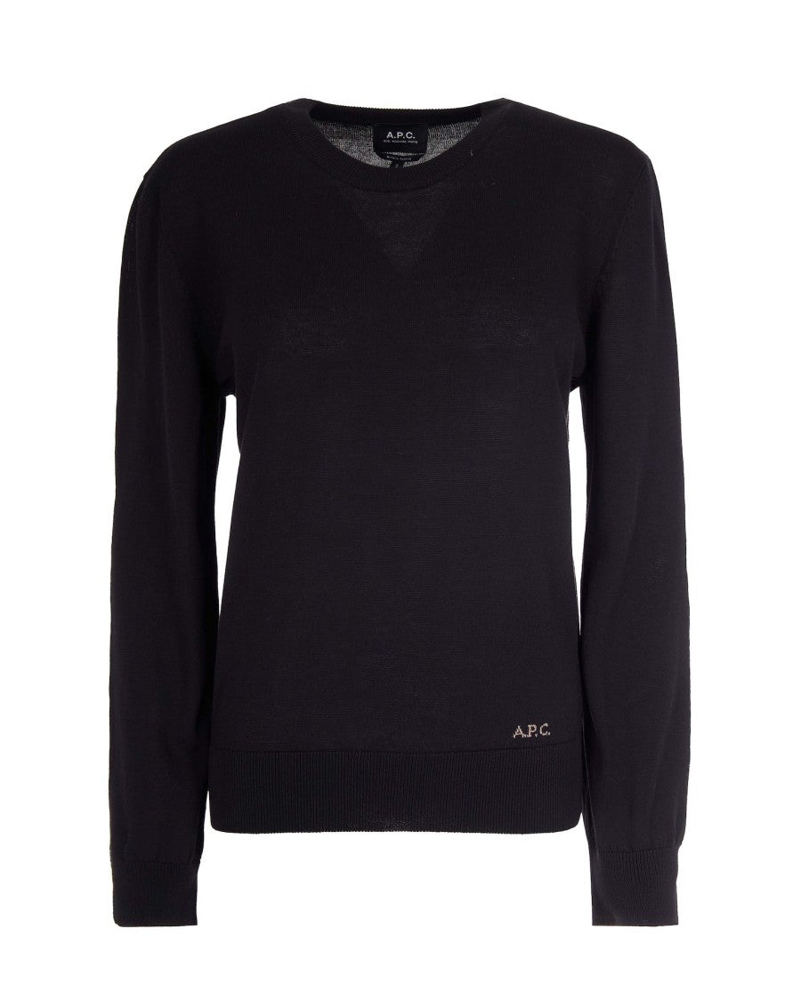 A.P.C. Crewneck Logo Sweater