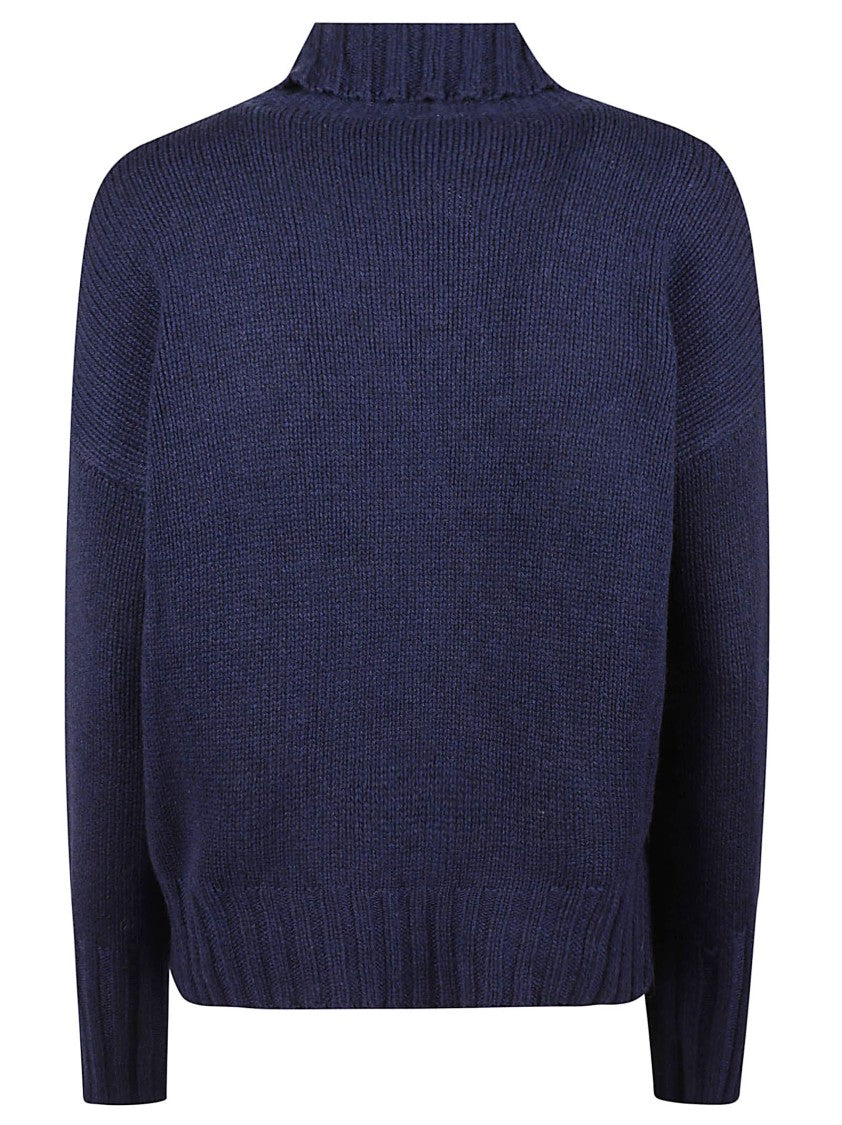 Aragona Ribbed Cashmere Turtleneck Sweater