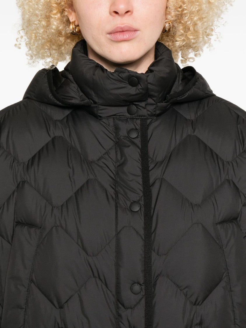 Woolrich Quilted Oversized Woolrich Coat With Hood