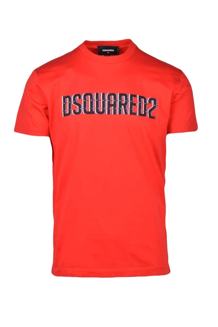 Dsquared2 Crew Neck T-Shirt - Red