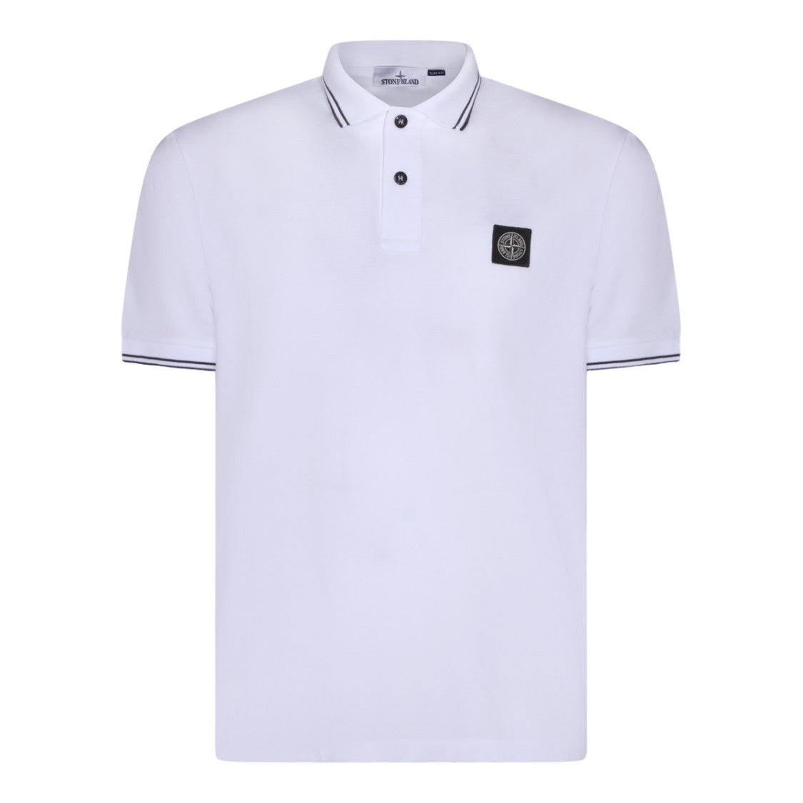 Stone Island Classic White T-Shirt With Crew Neckline