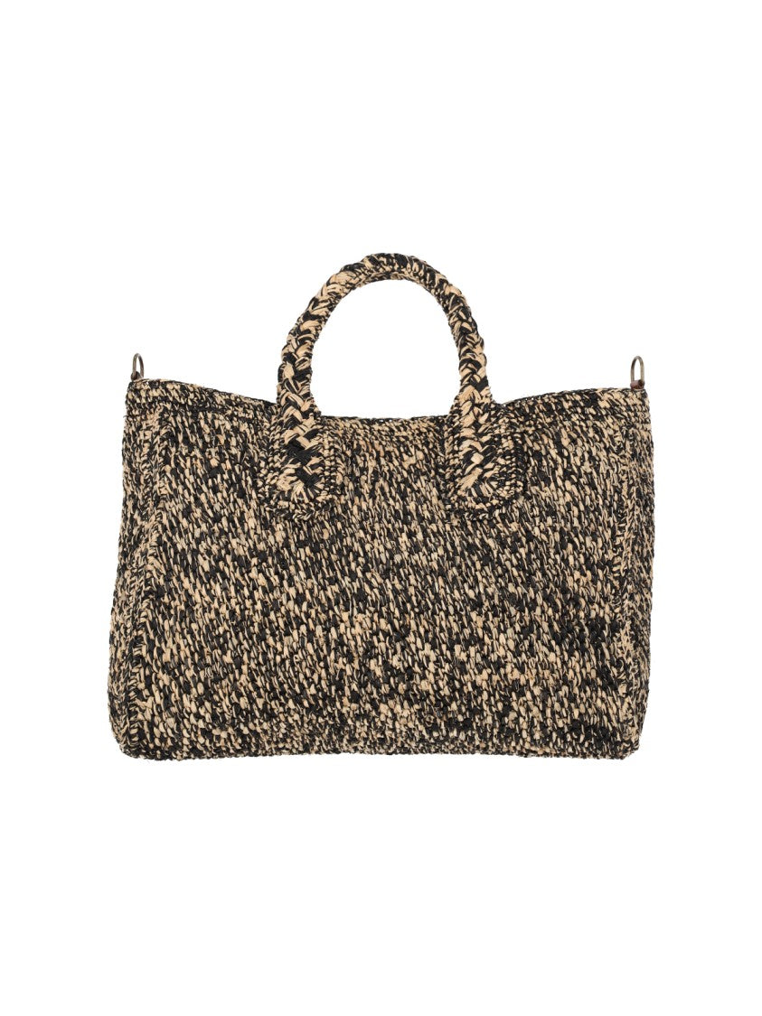 Ibeliv Multicolor Rary Woven Raffia Handbag