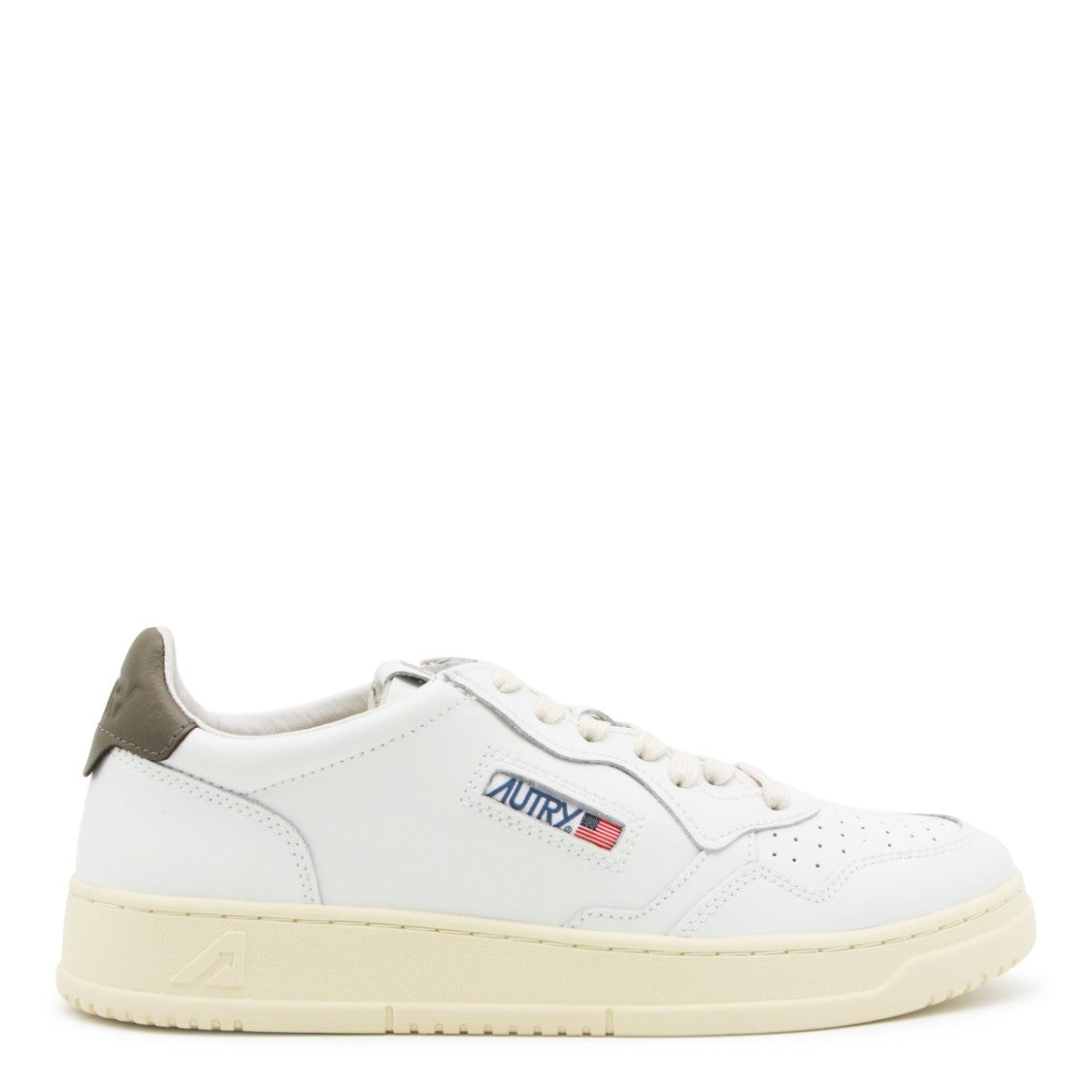 Autry White Leather Medalist Sneakers