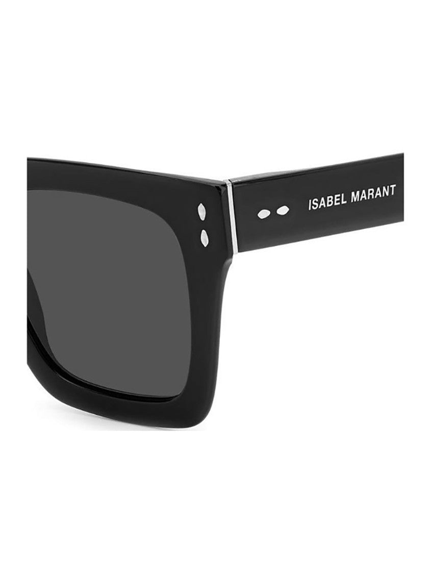 Isabel Marant Bold Square Frame Dark Lens Sunglasses