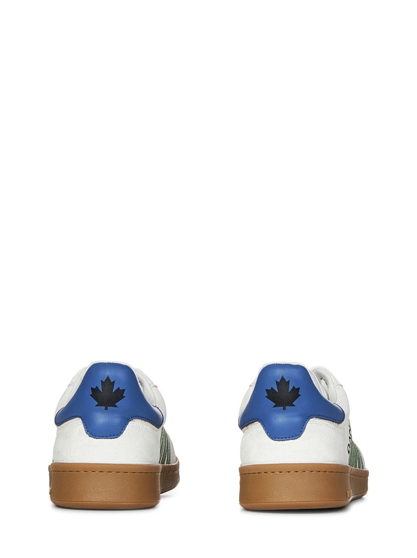 Dsquared2 White Leather Sneakers