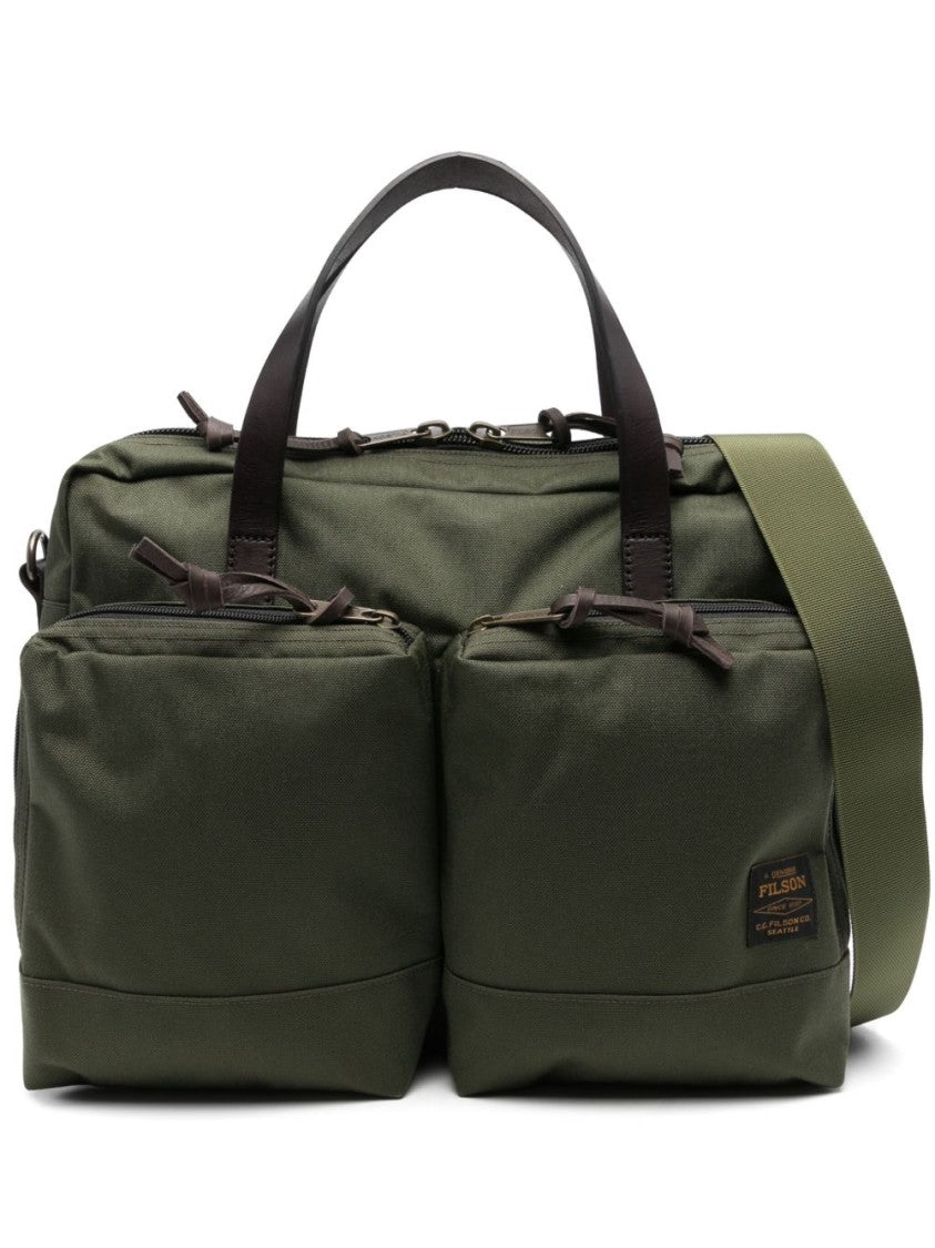 Filson Forest Green Dryden Zip Tote Bag