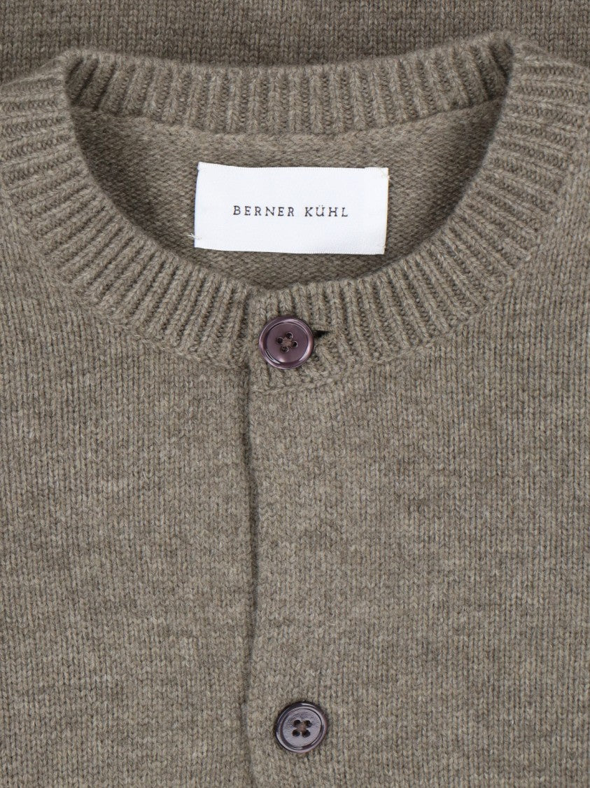 Berner Kuhl "Boiled Wool" Cardigan – Green Wool