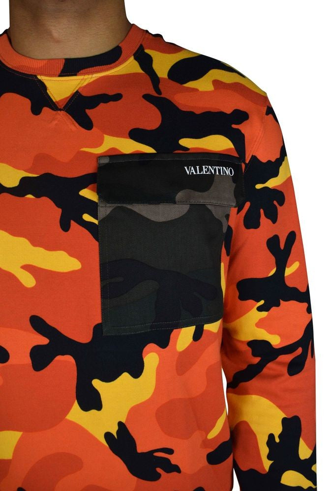 Valentino Garavani Patterned Long Sleeve Sweater