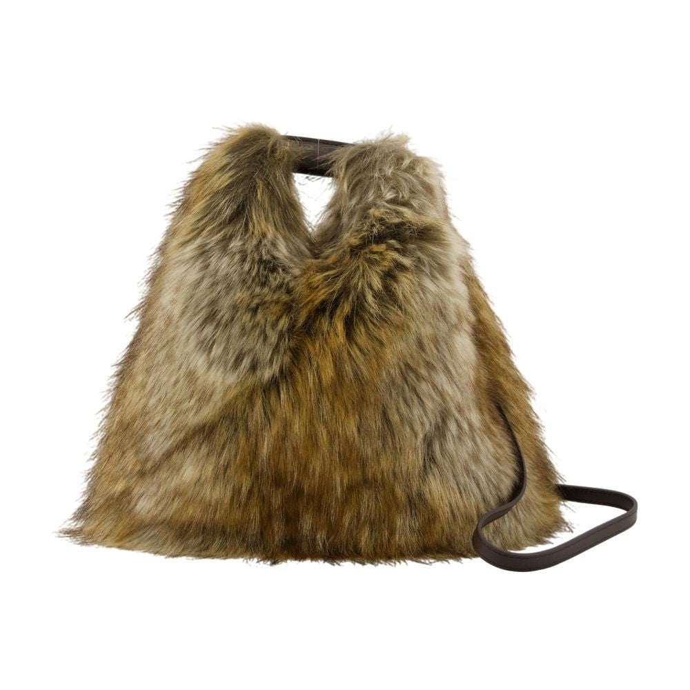 Mm6 By Maison Margiela Japanese Shoulder Bag - Synthetic - Beige/Green