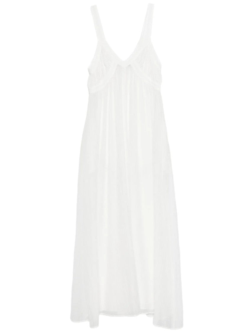Seventy Lightweight V-Neck Flowing Midi Dress
