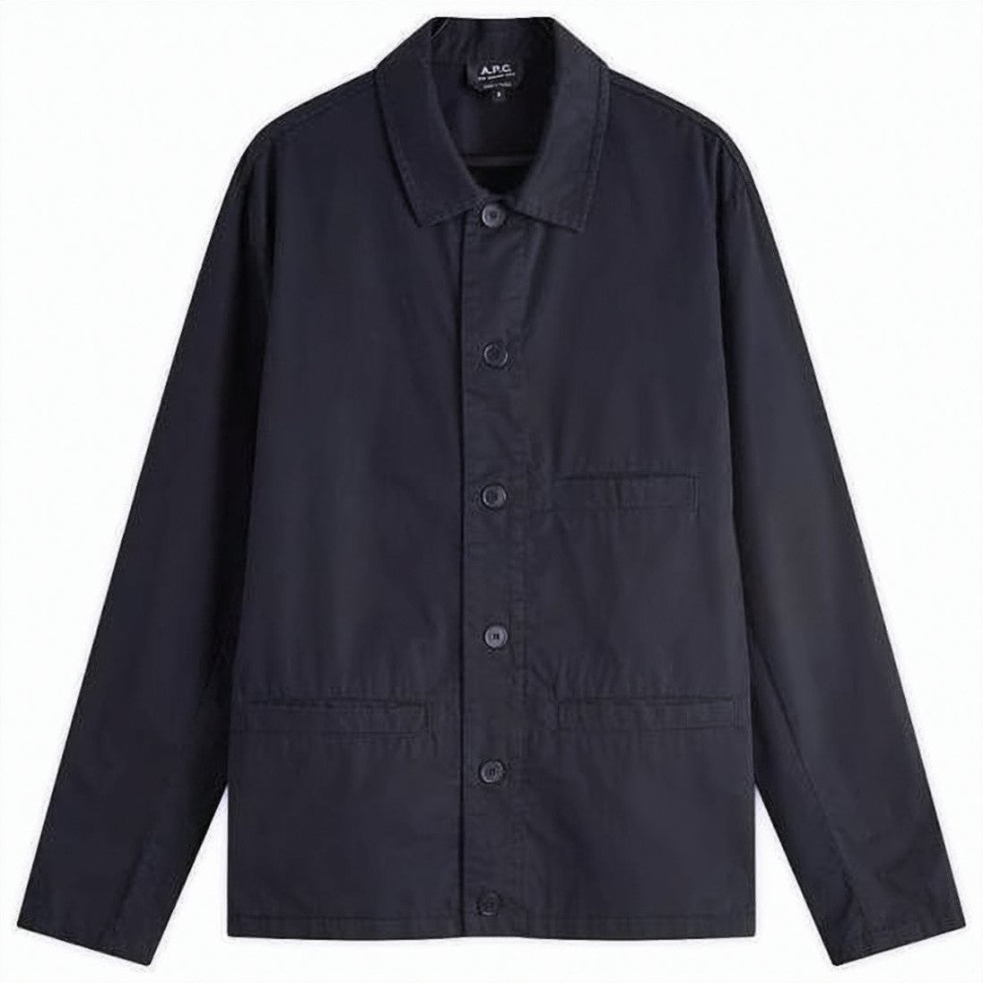 A.P.C. Button-Up Jacket With Classic Collar
