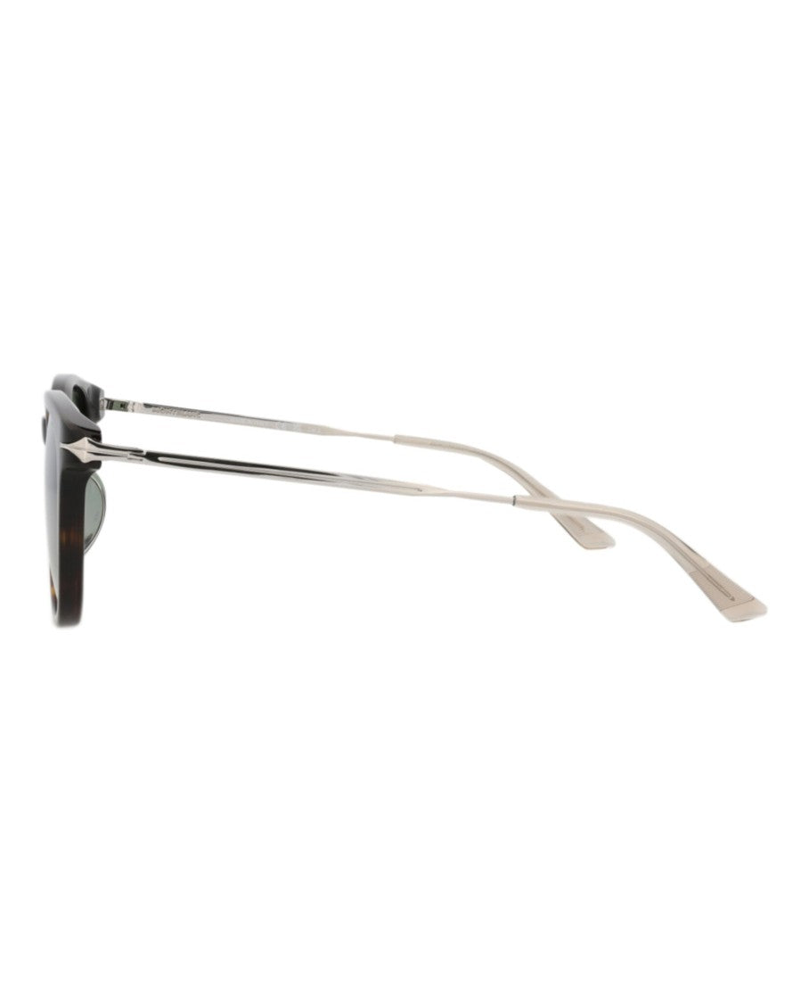 Montblanc Square-Frame Recycled Acetate Sunglasses With Metal Temples