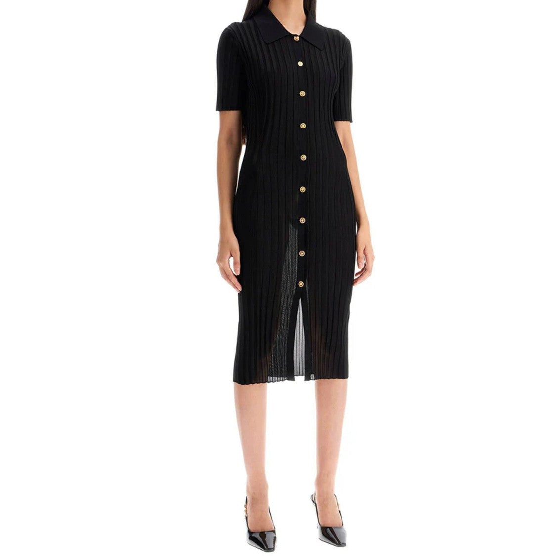 Versace Knitted Mini Dress