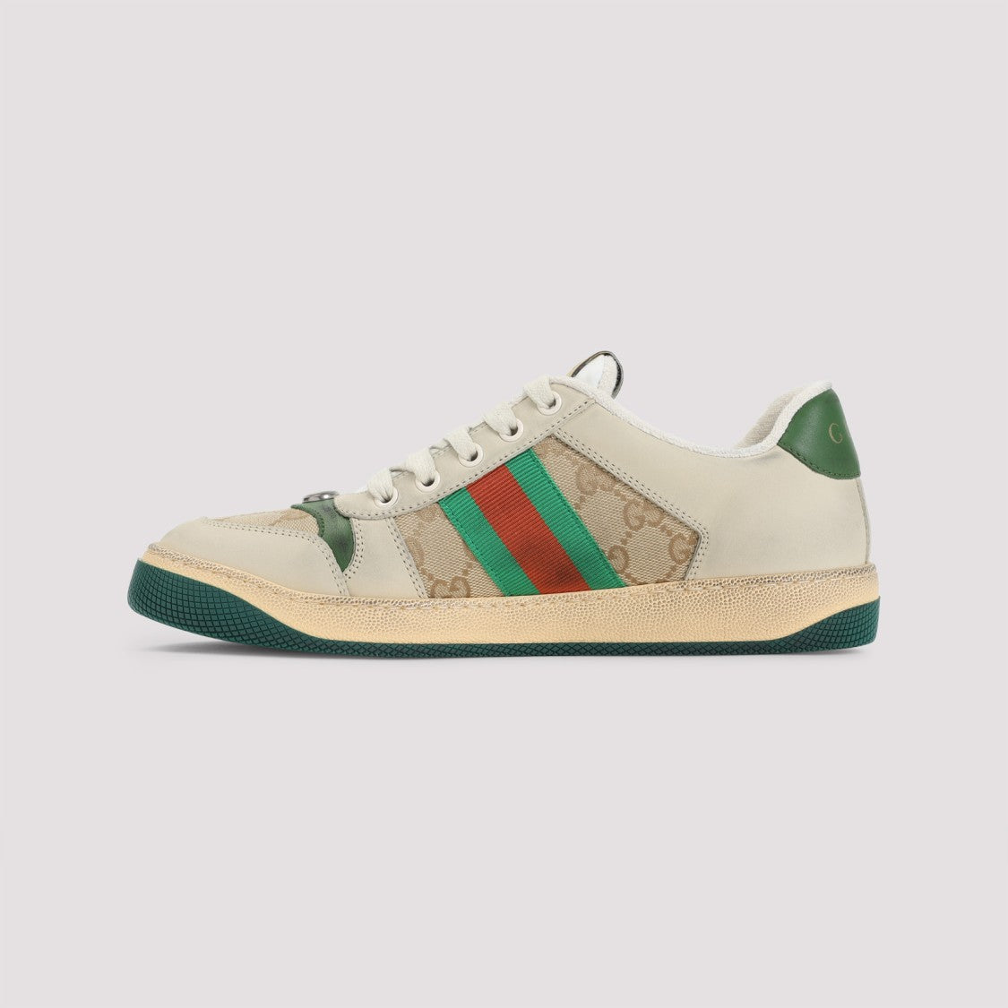 Gucci Low-Top Beige Sneakers