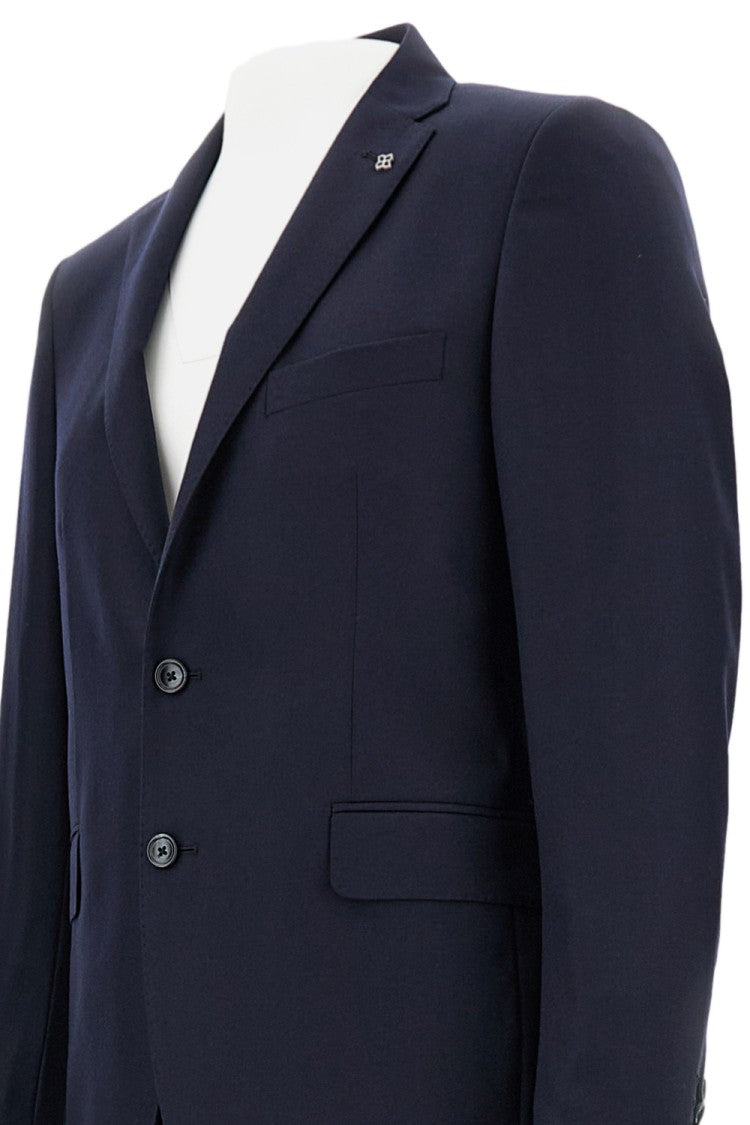 Tagliatore Tailored Suit Jacket With Notched Lapel